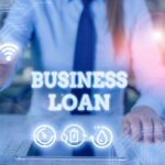 Writing note showing Business Loan Business photo showcasing Loans provided to small businesses for various purposes